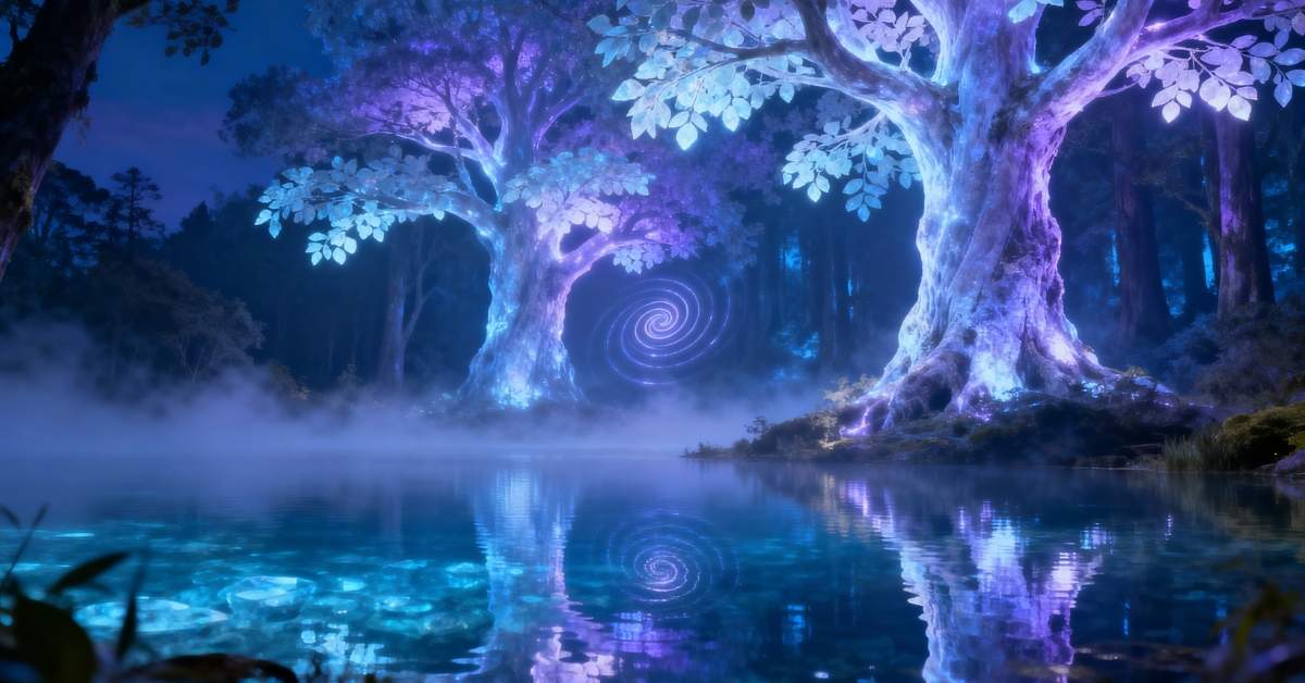 ancient forest, grounding and nervous system healing