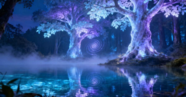 ancient forest, grounding and nervous system healing