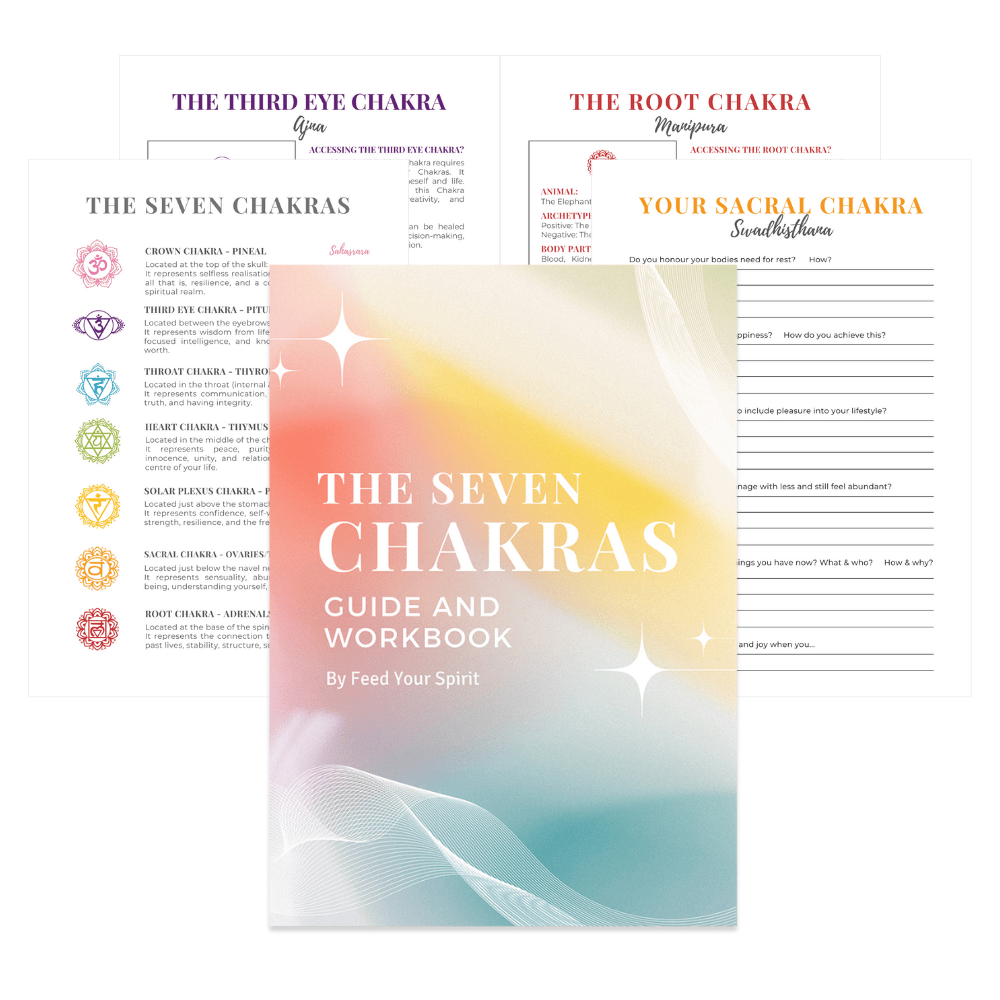7 chakras workbook