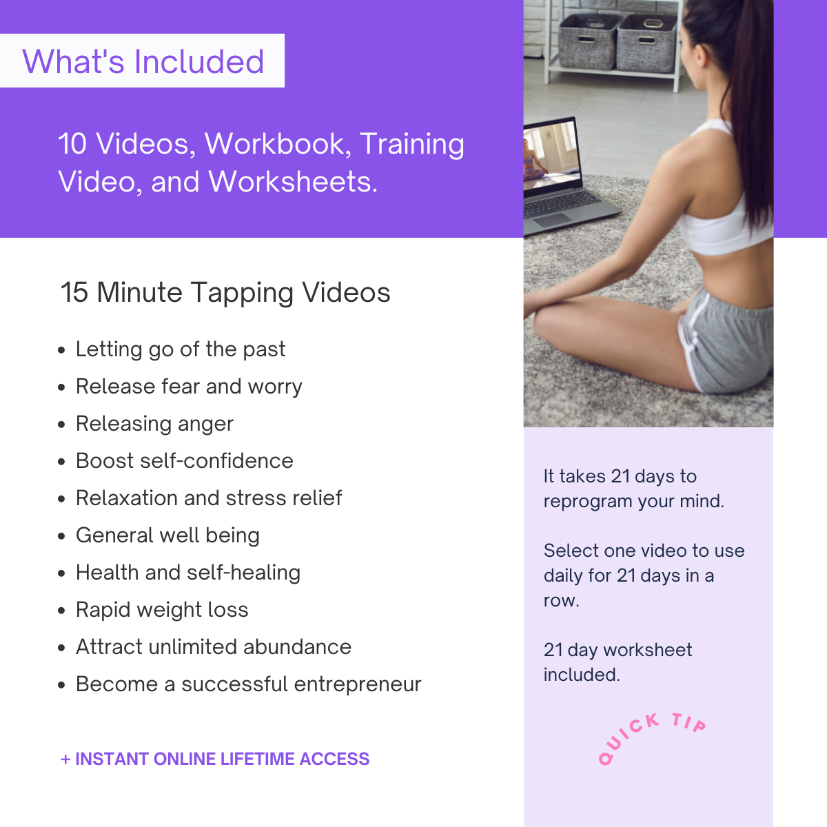 eft tapping meditation programs