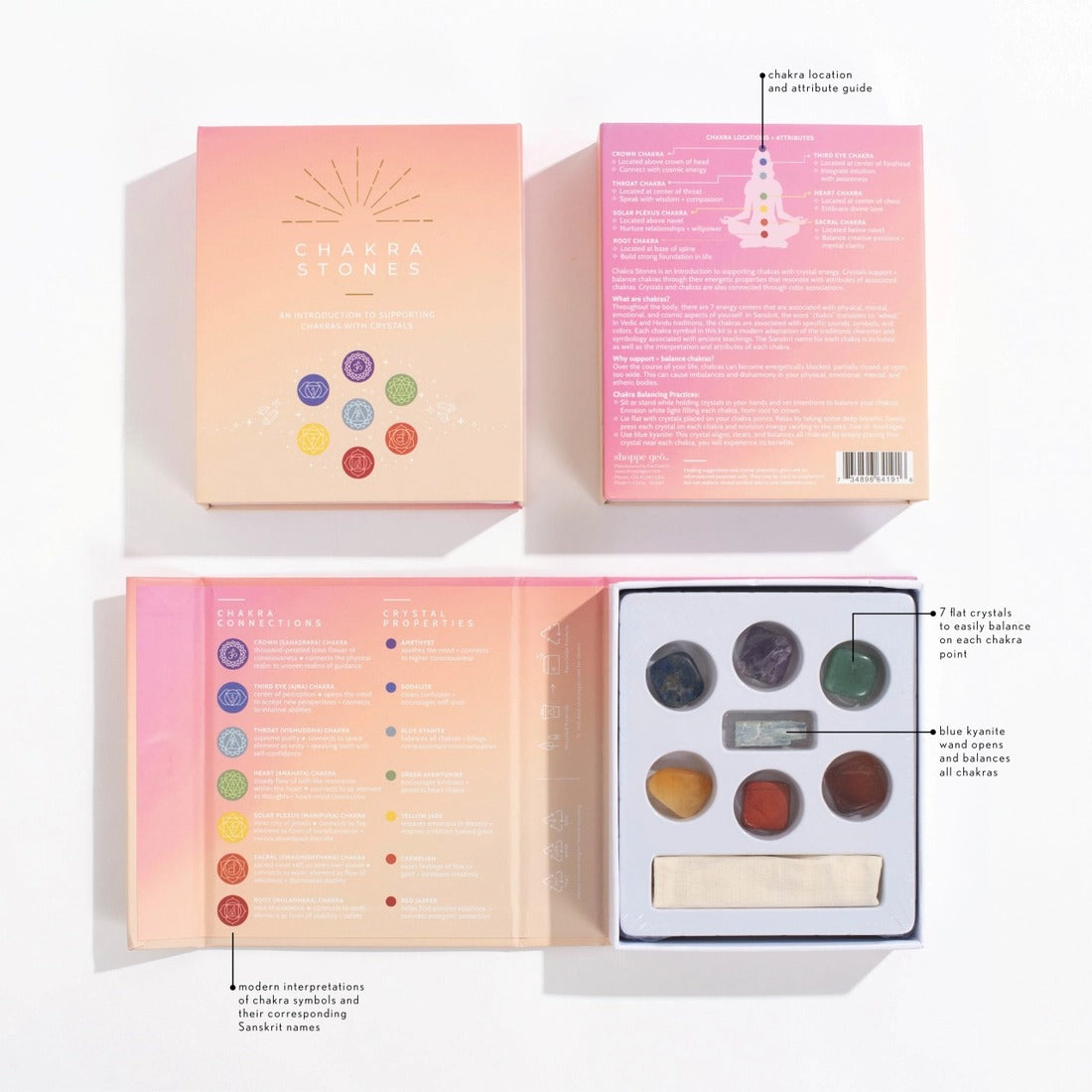 chakra stones collection