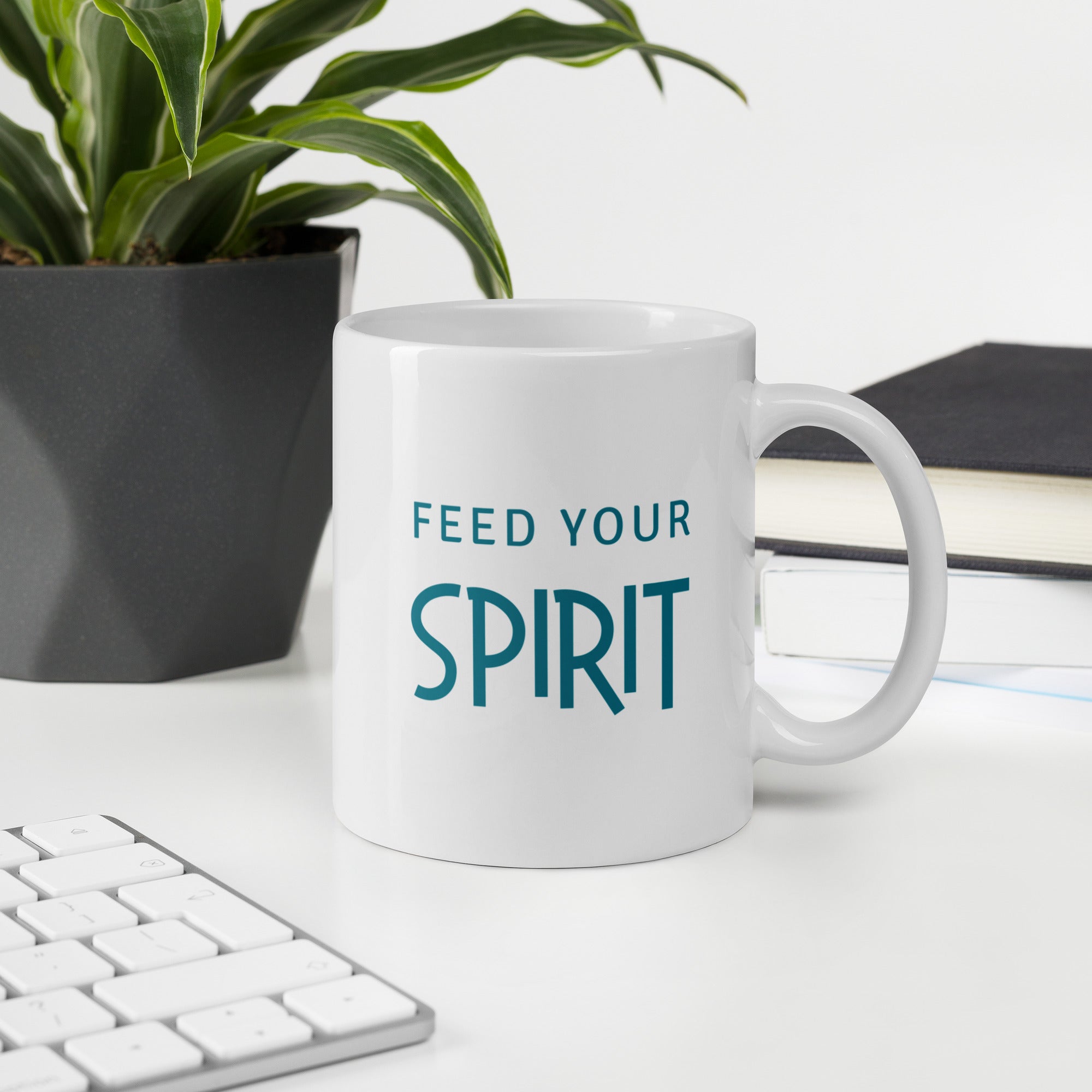 Feed your spirit mug