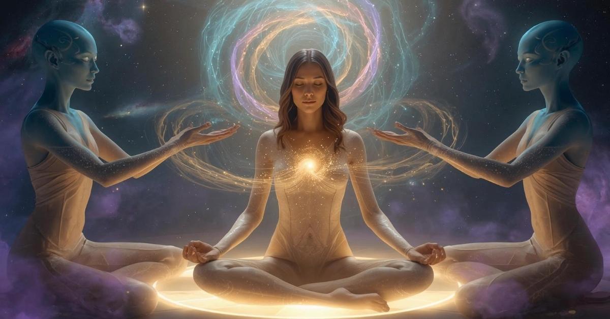 Light language meditation for emotional healing and inner peace