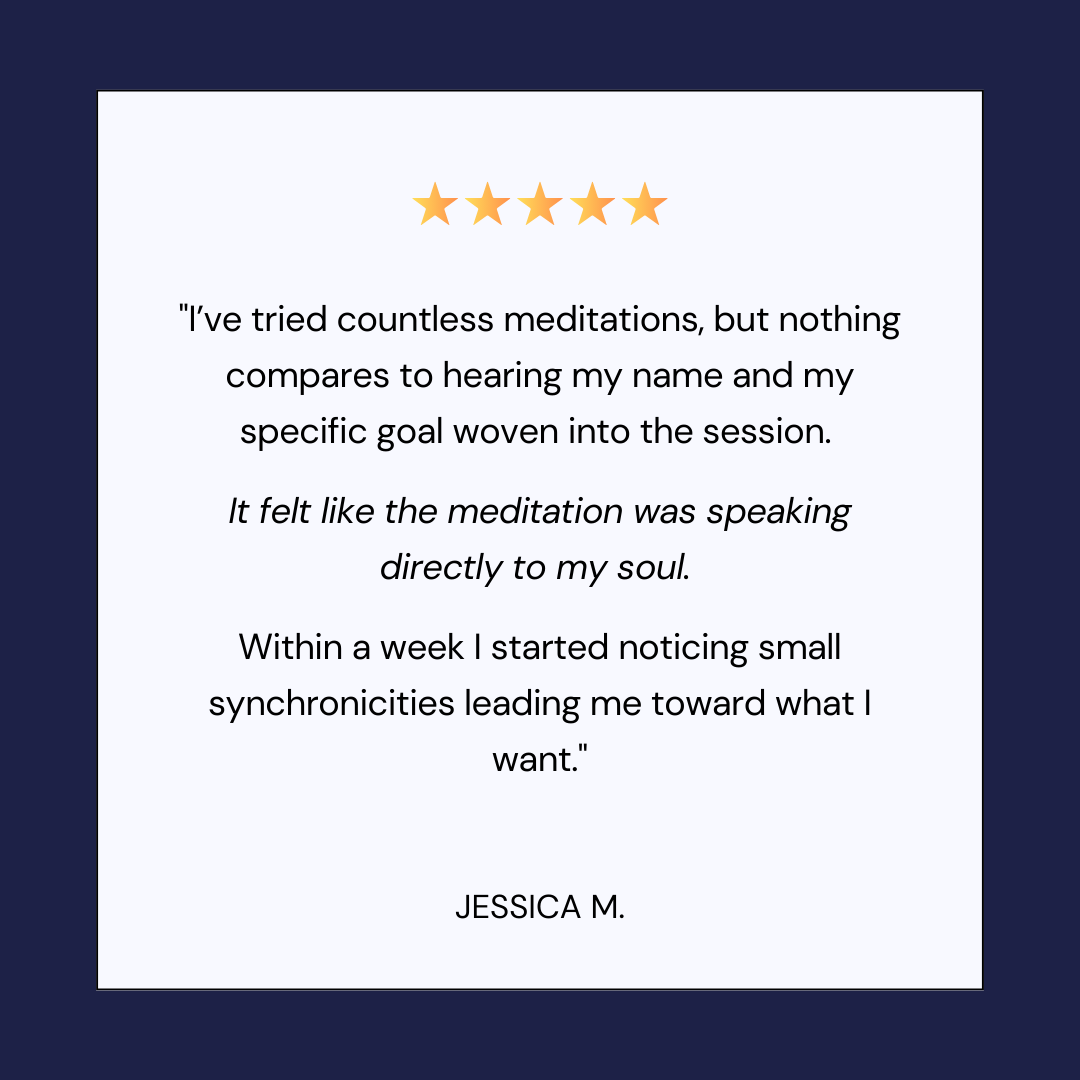 Custom manifestation meditation review