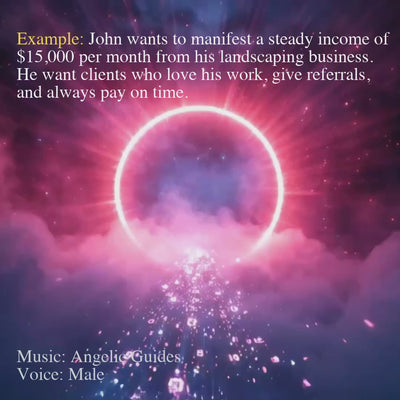 manifestation meditation sample